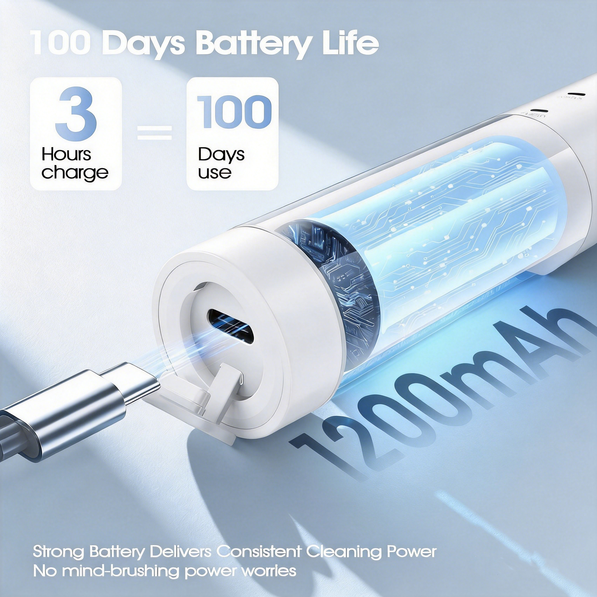 OasiSmile Sonic Electric Toothbrush With 4 Brush Heads photo 5