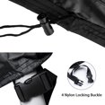 thumbnail image 1 of Funda protectora impermeable ZHCH para muebles de jardín color negro 115x115x74cm, 1 of 4
