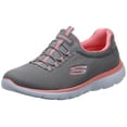 thumbnail image 1 of Skechers Sport Baskets Summits pour Femmes, Gris/rose, 9 m US, 1 of 6