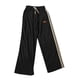 thumbnail image 2 of Pantalones largos para hombre, moda informal, lisos, gruesos, con bolsillos, cordón ajustable, pantalones deportivos cargo para exteriores, pantalones de poliéster para hombre, 2 of 5