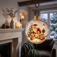 thumbnail image 3 of Christmas Story Ornament Ball – Mini Holiday Scene Hanging Decoration, Festive Tree Decor for Christmas (E), 3 of 6