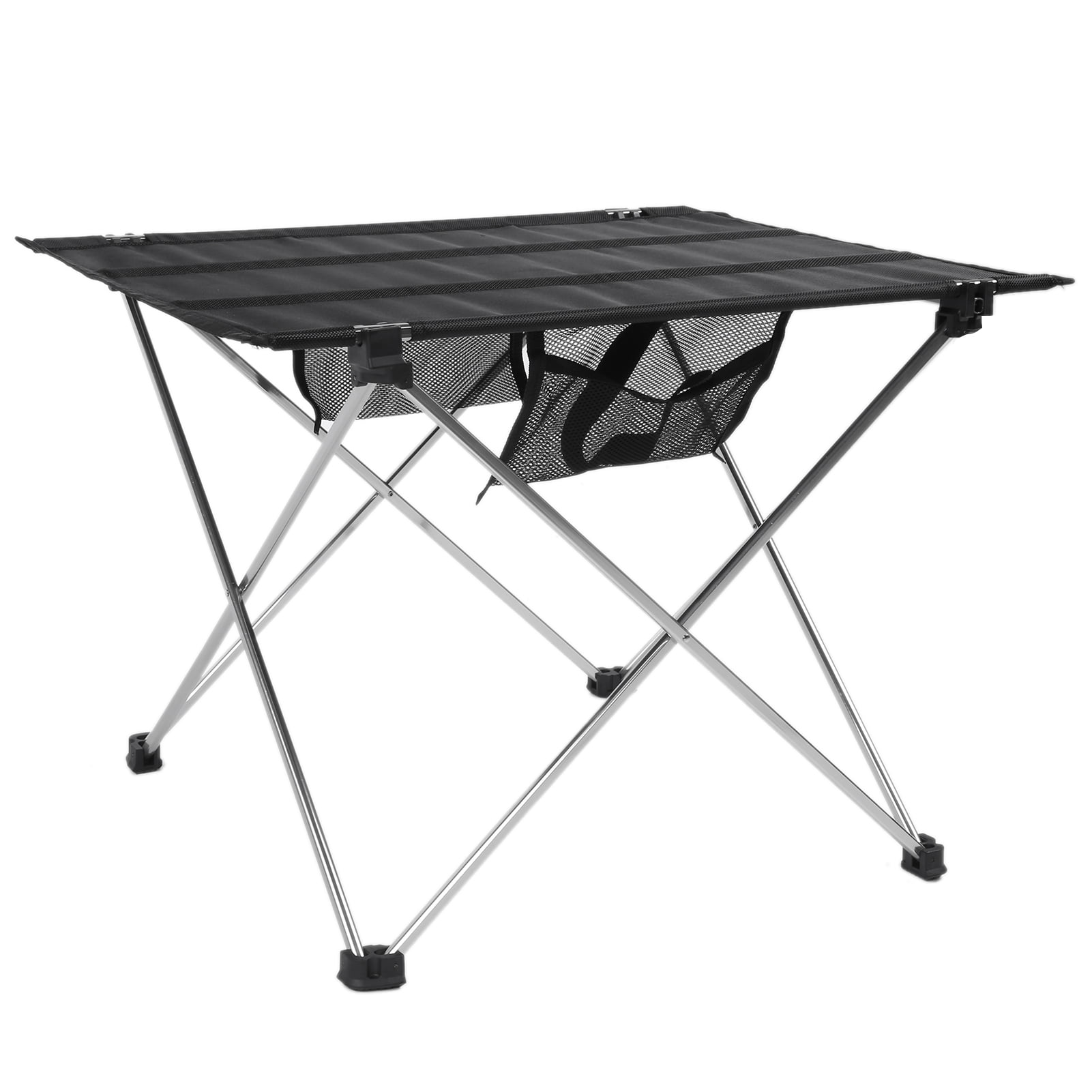 Bolsa De Transporte Plegable Para Mesa De Camping - Funda Impermeable De Tela Oxford Con Capa De Espuma, Almacenamiento Y Protección Para Exterior, Color Negro