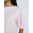 thumbnail image 4 of Free Assembly Women's Puff Sleeve Tee, Sizes XS-XXL, 4 of 5