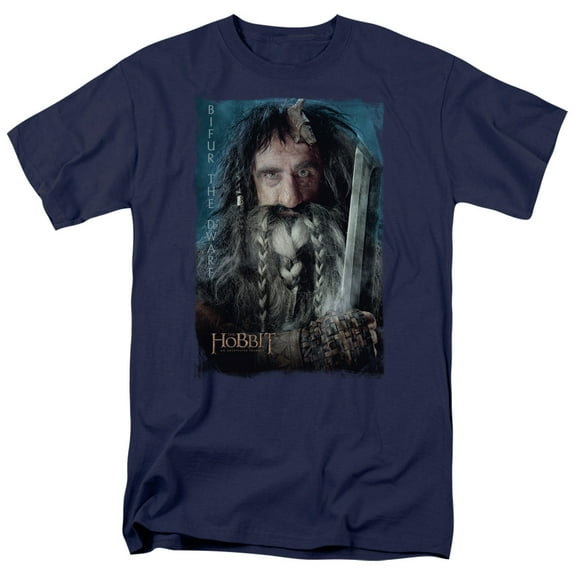 The Hobbit T-Shirt Bifur Unisex Graphic Tee For Men & Women Navy