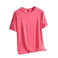 thumbnail image 2 of Tops para hombre, blusas y camisas de cuello redondo y manga corta para hombre, camiseta deportiva informal de manga corta con cuello redondo transpirable de seda de hielo para hombre, blusa para homb, 2 of 8