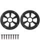 thumbnail image 1 of Un par de 8 pulgadas altavoz cuerno malla cubierta coche base fortalecer espesar altavoz cubierta, 1 of 8