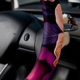 thumbnail image 5 of Petal flower 14.5 Inch Printing PVC Leather Car Wheel Covers Steering Wheel Covers - Auto Accessories, 5 of 6