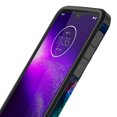 thumbnail image 3 of Moto G8 Play Case, Motorola One Macro Case, KAESAR Hybird Drop Protection Sleek Slim Dual Layer Shockproof Colorful Graphic Armor Case For Moto G8 Play (Galaxy Stardust Mandala), 3 of 5