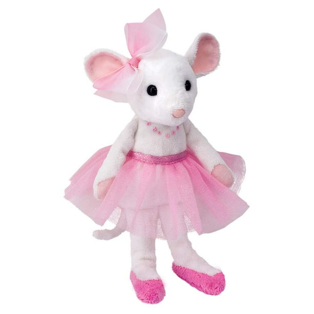 Ratón de peluche Douglas Petunia Ballerina de 23 cm de altura