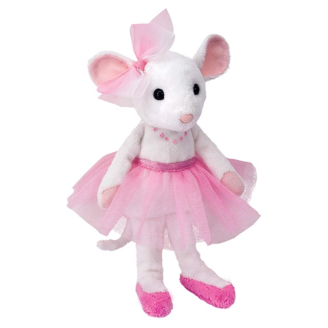 Ratón de peluche Douglas Petunia Ballerina de 23 cm de altura
