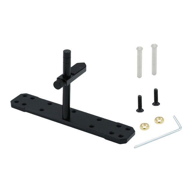 Soporte de Tarjeta Gráfica Universal Hugo Antideslizante Ligero Duradero Soporte de GPU Montaje Vertical Negro