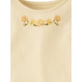thumbnail image 4 of The Children's Place Toddler Girls Short Flutter Sleeve Outfit Set, 2-Piece, Sizes 12M-5T, 4 of 4