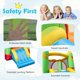 thumbnail image 5 of Casa hinchable BOUNTECH para niños de 3 a 10 años con tobogán y aro, 5 of 9