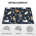 thumbnail image 3 of Cute Cat Drying Mat 18” X 24” – Absorbent Microfiber Kitchen Counter Mat For Dishes, Utensils & Produce | Non-Slip, Quick-Dry, Machine Washable, 3 of 7