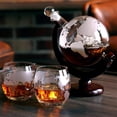 thumbnail image 7 of NutriChef NCGDS02 Home Bar Whiskey Clear Globe Decanter with Stand and Glasses, 7 of 7