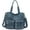 Blue, variant on Crossbody Bag for Women Multi Pocket Shoulder Bags Medium Travel Purses Ultra Soft Washed Leather