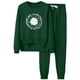 thumbnail image 1 of Gibobby Conjunto de sudadera para mujer Trajes informales de mujer con estampado de girasol , cuello redondo, manga larga y pantalones largos, para las tempor(Verde,XL), 1 of 4