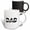 Multicolor, variant on 3drose, Typography of I Love You Dad, 15oz Mug