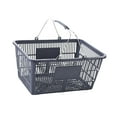 thumbnail image 4 of GROWTH TANK Panier d'Achats Ergonomique Portable Panier d'Épicerie pour Légumes Jouets Garde-Robe Gris, 4 of 9