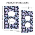 thumbnail image 3 of KLL Blue Skull Flower Pattern Electrical Outlet Covers, 3" x 5" 1 Pack Electric Receptacle Plug Covers for Decorator Receptacle Outlet & Switch-Style S, 3 of 6
