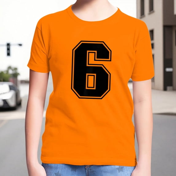 WMQPNNS Cute Tops for Kids Loose Fit T Shirt For Boys 10-12 Short Sleeves Tunic Tops Boys Girls Classic Crewneck Cotton T Shirt Workout Tops(Size 6-7 Years,ur1-1-Orange)