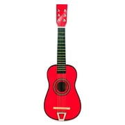 Acoustic Classic Rock 'N' Roll 6 Stringed Toy Guitar Musical Instrument w/ Guitar Pick, Extra Guitar String (M. Pink)