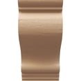 thumbnail image 2 of 12"W x 12"D x 24"H Wide Scroll Rough Cedar Woodgrain TimberThane Corbel, Primed Tan, 2 of 6