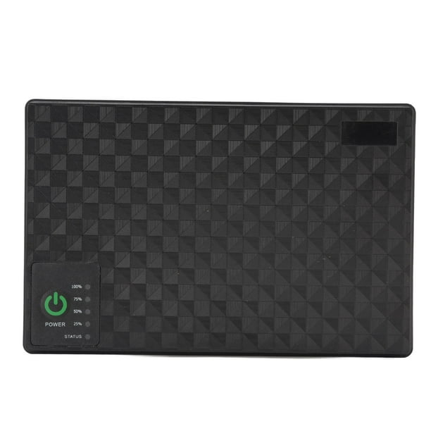 10400mAh 36W MINI UPS Batería De Respaldo Con Múltiples Opciones De Salida, Batería De Alta Capacidad Para Enrutador, Módem Con Fuente De Alimentación Ininterrumpida, Diseño