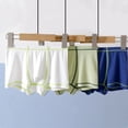 thumbnail image 6 of Boys' 3-Pack Solid Color Boxer Briefs, Soft and Breathable Kids Underwear for All-Day Comfort, 3-15 Years Dark Blue 13-14 Years, 6 of 7