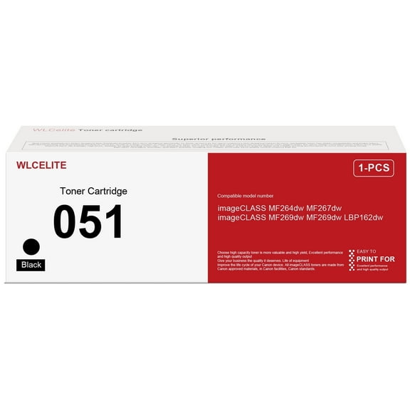 051 Toner Cartridge Replacement for Canon 051 Toner Cartridges for ImageCLASS MF264dw MF267dw Printer