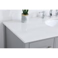 thumbnail image 4 of 48 inch Single Bathroom Vanity in Gray with Backsplash, 4 of 8