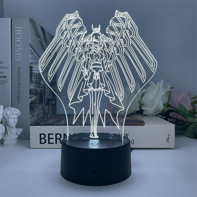 Luz nocturna LED 3D Fairy Tail Etherious Natsu Dragneel