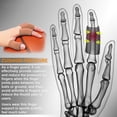 thumbnail image 3 of CHUANK Adult Finger Support Splint Cover Soft Comfort Pad Pressure Safety Elastic Breathable, 3 of 5