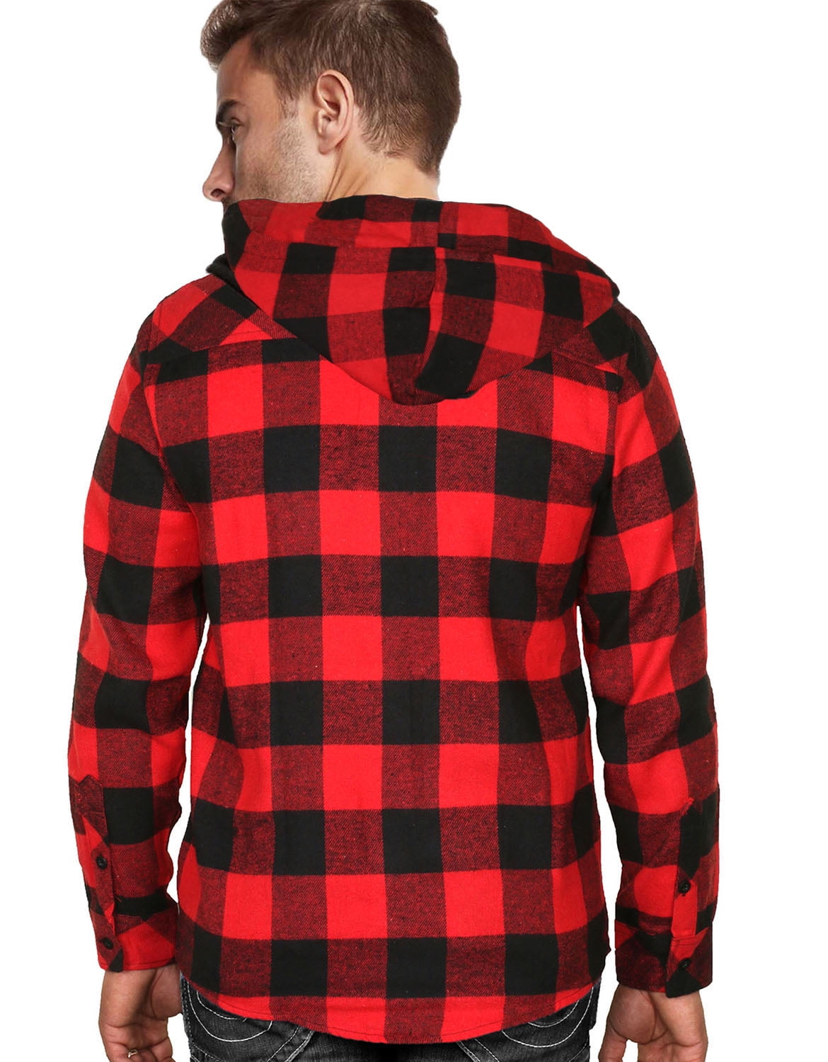 cheap flannel hoodies