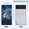 thumbnail image 7 of XYZCANDO Turtle Car Seat Cover Towel Florals Waterproof Sweat Towels Seats Cover Non Slip Backing Sweatproof Cushion Protector Easy to Store Universal Fit for Cars SUV Sedans, 7 of 7