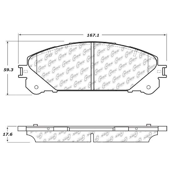 Go Parts Oe Replacement For 2008 2018 Toyota Highlander Front Disc Brake Pad Set For Toyota Highlander Walmart Com