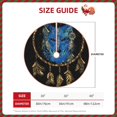 thumbnail image 2 of Haiem Wolf Head And Dreamcatcher Pattern Christmas Tree Skirt Merry Christmas Party Christmas Tree Decoration,New Year Decorations-48", 2 of 6