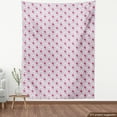 thumbnail image 4 of Ambesonne Floral Design Fabric by the Yard Upholstery, Garden Scene Flower, 5 Yards, White Pink Pale Mauve, 4 of 5