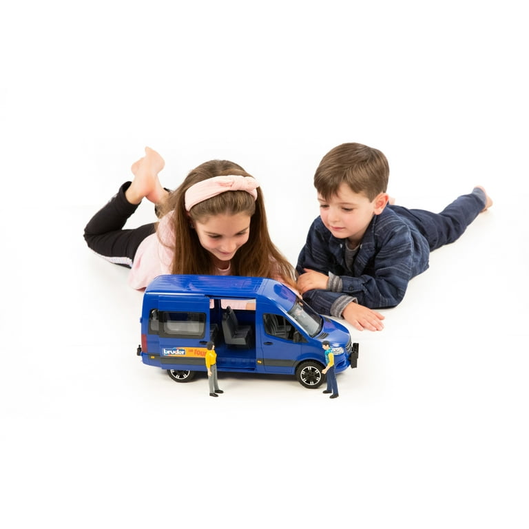 Free Shipping! Bruder 02670 MB Sprinter Transfer w/ Driver