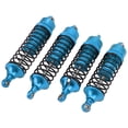thumbnail image 4 of Amortiguador delantero trasero RC, resorte elástico de aluminio, juego de amortiguadores RC para coche ARRMA 1/10 RC, azul, 4 of 10