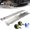 Silver, variant on Heavy Duty Stainless Steel Toe Alignment Plates, Wheel Alignment Tool with Anti-Slip Precision Grooves, Automotive Front End Car Tool, Dual Tape Measure Setup for Car, Truck (Silver)