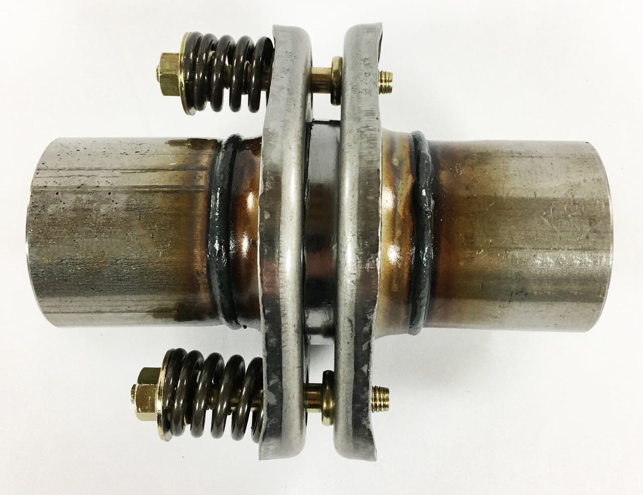 Exhaust Flex Spring Joint 3.00 In Dia Inlet 3.00 In Outlet 6.00 In Long Wesdon Spring Flanges