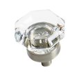 thumbnail image 1 of Bouton Rond Classique - Nickel Clair et Satiné, 1 of 1