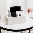 thumbnail image 4 of EeaseMX Contenedor de pañuelos práctico para bebé, soporte para pañales, caja de almacenamiento para cabecera de cama, 1 ud., 4 of 7