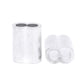 thumbnail image 4 of Speravity 28pcs 8 mm / 0.31 pulgadas Doble orificios Clip de aluminio Plata Aluminio Crimpado Bucle Cable Virola Alambre Crimpado Manga Doble orificios Herramientas y ferretería No.12 Speravity TO005652-12, 4 of 6