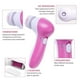 thumbnail image 2 of Cepillo de limpieza facial Heldig, juego de cepillos giratorios resistentes al agua con cabezales de cepillo, exfoliación suave y eliminación de puntos negros, limpieza profunda del rostro, 2 of 7