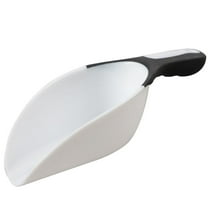 Tineasur White Plastic Food Shovel for Kitchen Use Nuts and Dried Fruit 1Pc