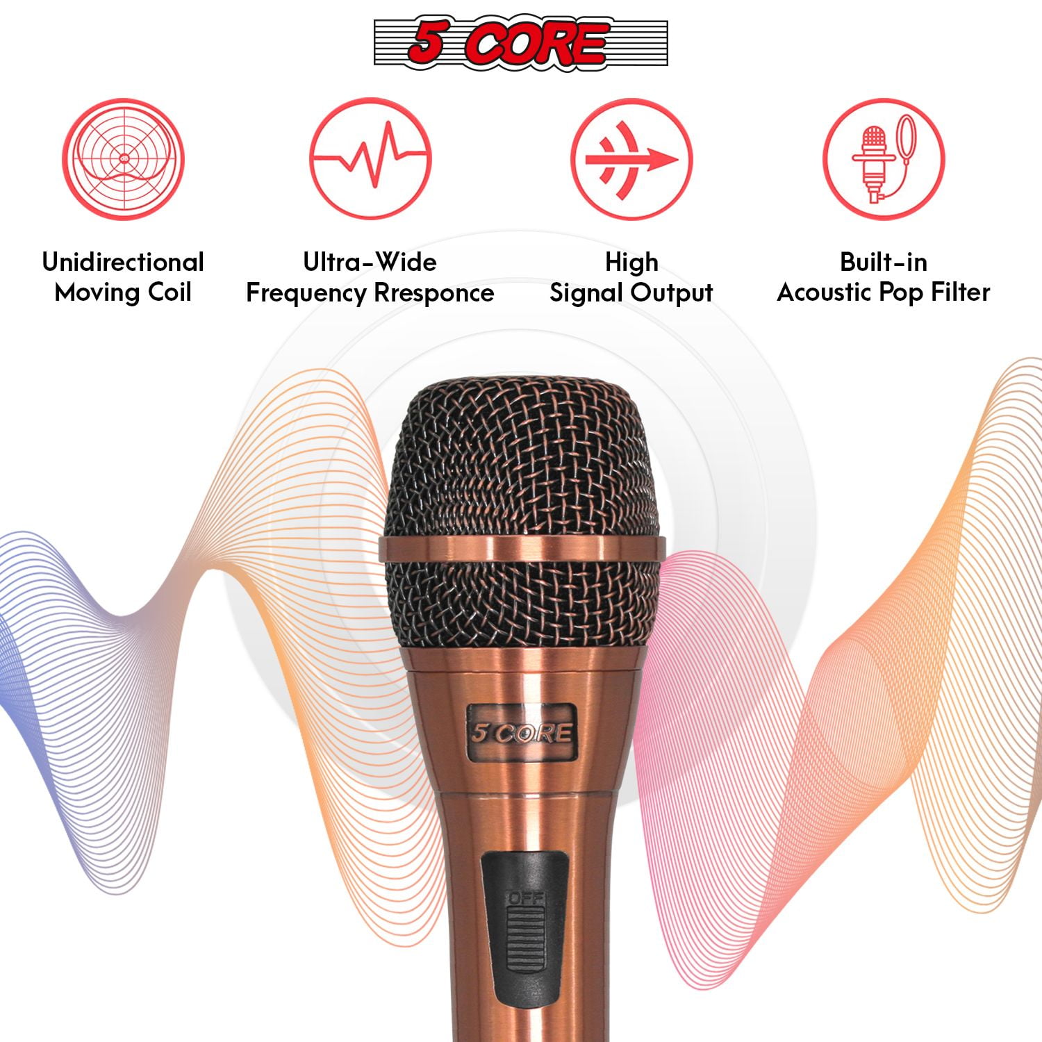 XLR Microphone Dynamic Mic Karaoke Singing Studio Microfono Handheld Mics