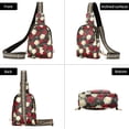thumbnail image 3 of ALAZA Beautiful Roses Flowers-i2 Sling Bag for Women Men Waterproof Crossbody Chest Bags, 3 of 7