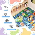 thumbnail image 6 of ASPILLOW Kids Rug Playmat, Non-Slip Washable Floor Carpet,Seasons Map Rug for Playroom Classroom Kids Room,4x5ft, 6 of 7